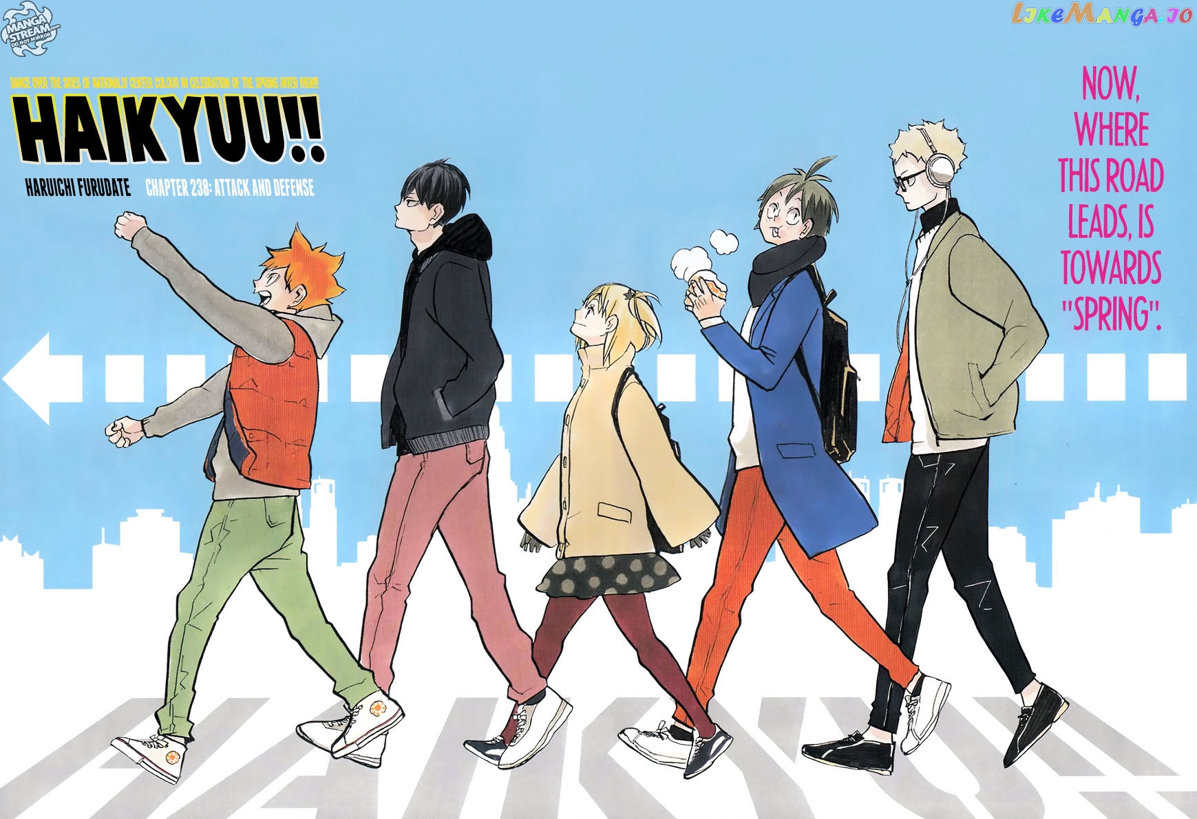 Haikyuu!!, Chapter 238 image 01